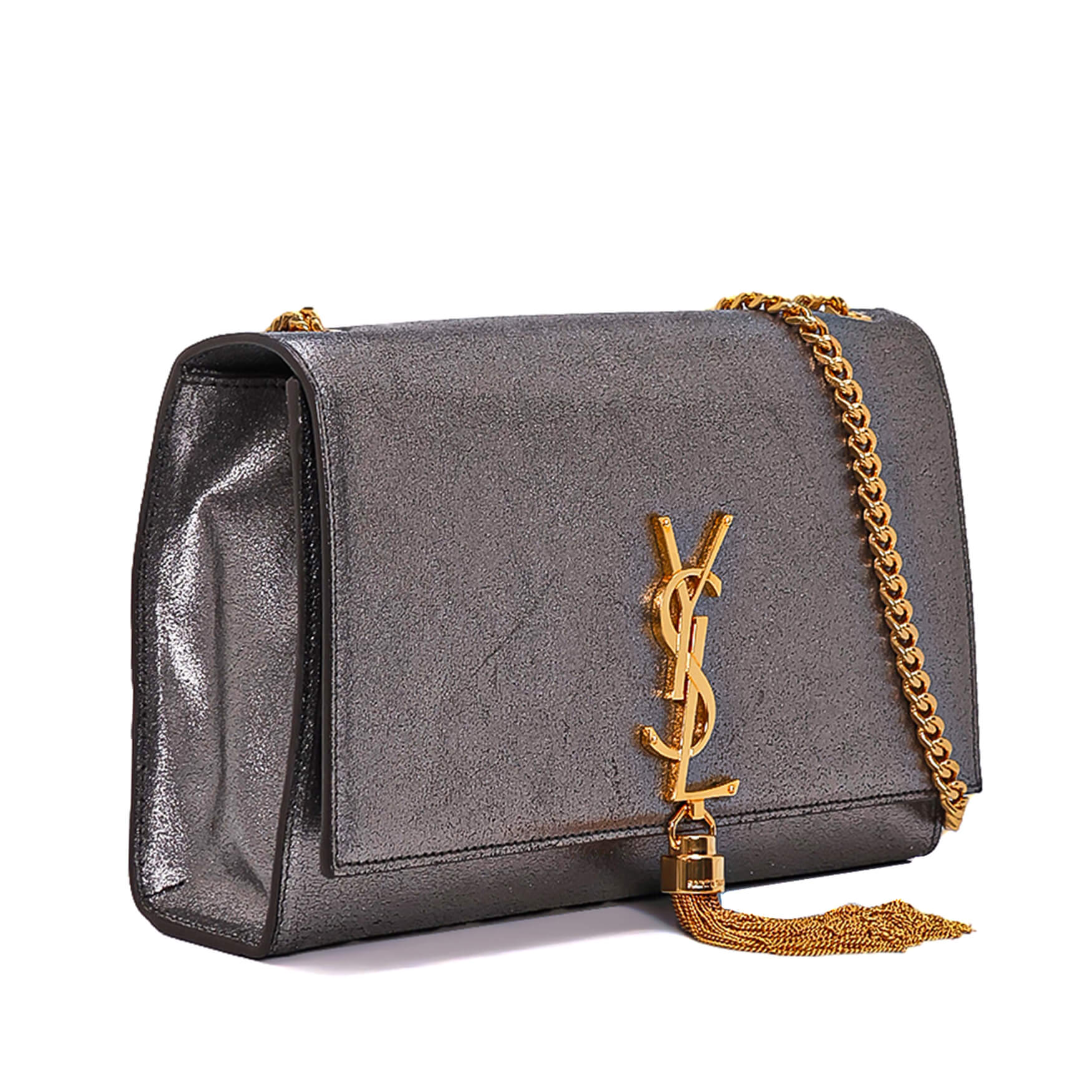 Yves Saint Laurent - Silver Large Kate Bag